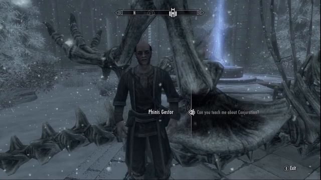 Skyrim: Destruction, Conjuration, Restoration, Illusion, Alteration & Enchanting training