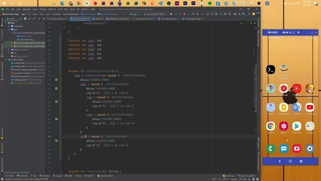 #129 Android Kotlin Development 2022 [Arabic] | Coroutines structured concerncy