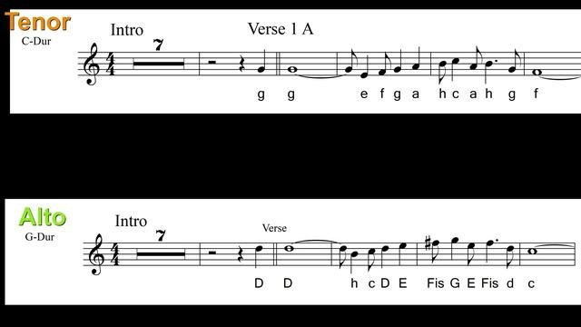 La Paloma Saxophon Solo Tenor Sax Alto Sax BackingtrackPlayalong Noten sheets Partitura Sax Coac