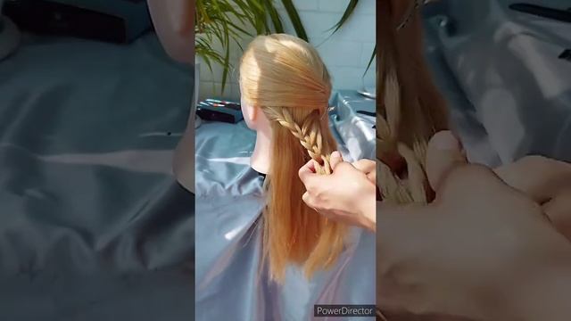 shorts Экспресс-прическа из косичекприческа пошагово