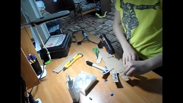 DIYМеханическая рука Своими руками Из картона.