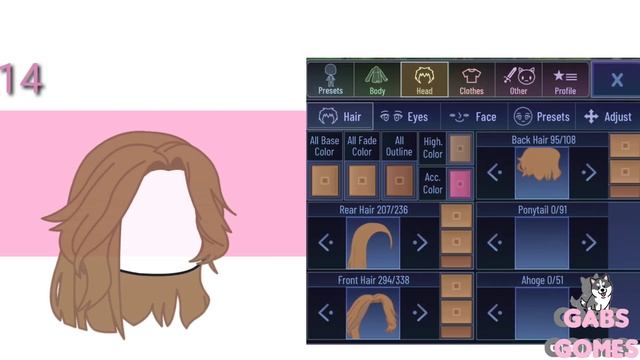 30 ideias de cabelos femininos (gacha Club)
