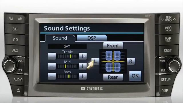 Navigation Audio (adjust the tone) Avalon Toyota of Slidell