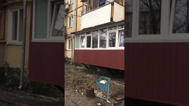 Балкон 1 этажа под ключ