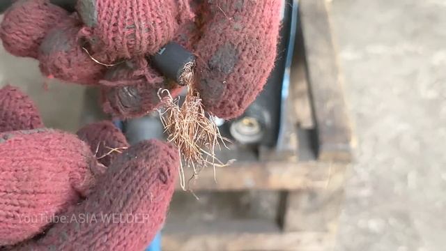 rarely known by the welder about damage to the welding cable