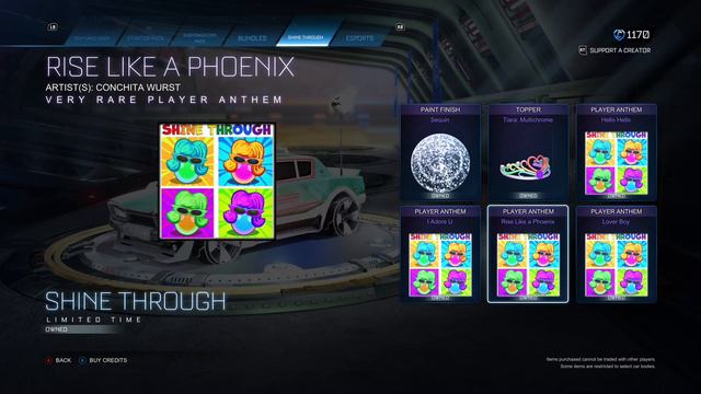 FREE!!! In the Item Shop Now! Shine Through Bundle