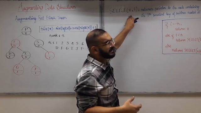 12. Augmenting Data Structures | Augmenting Red Black Trees | Augmented Stack