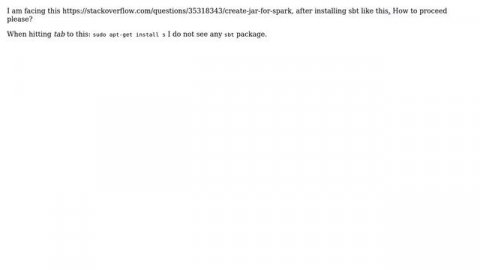 Ubuntu: How to install sbt in its latest version in Ubuntu 14.04?