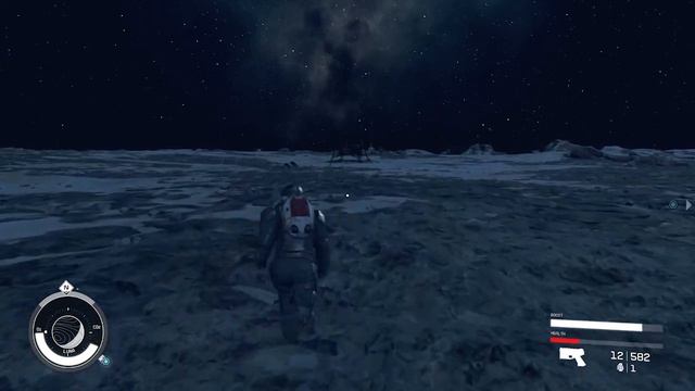 Starfield Easter Egg! Apollo Landing Snow Globe on the Moon!