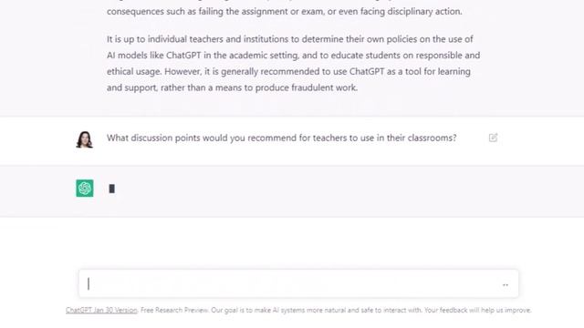 ChatGPT: A Teacher Demo