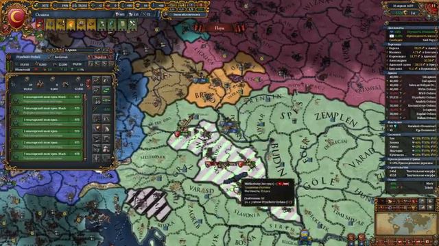 Прохождение игры Europa Universalis 4 (Османы) | #18 Крах Коалиции