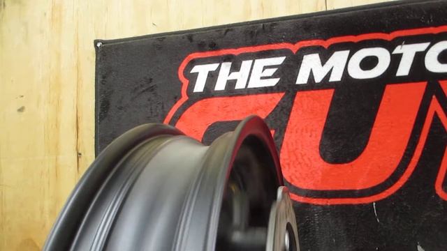 THE MOTORCYCLE GUYS SALVAGE - 2014 HONDA CTX700N FRONT RIM SPIN TEST 00717