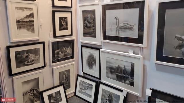 Mumbai Art Exhibition 2019 | Pencil Portraits | Pencil Perceptions Academy