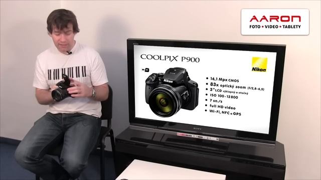 Fotoaparát Nikon Coolpix P900 - video představení