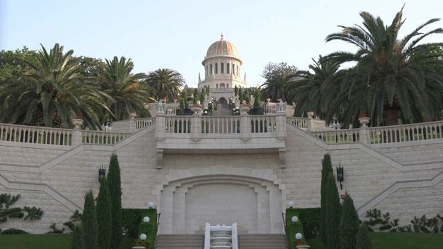 The Bahai Gardens In Haifa - Aerial View || 4K World