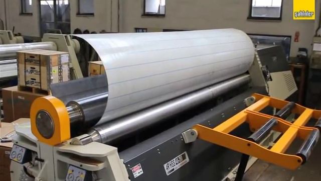 Sahinler  4R HSS 20 280 4Roll Plate Bend  Machine