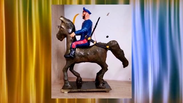 Выставка поделок из папье-маше "Мы - казаки, нам любо во станице жить!"/ЦКР БЕЛАЯ КАЛИТВА