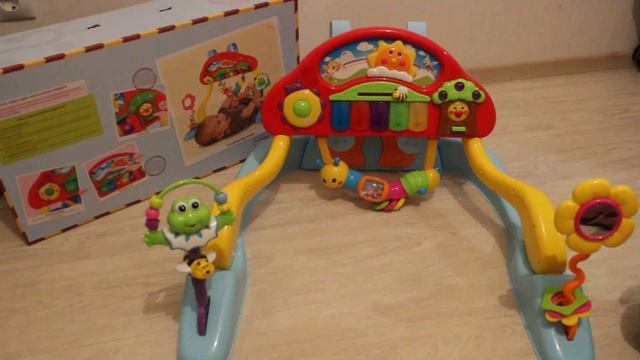 Игровой развивающий центр Huile Toys "Фитнесс-пианино"