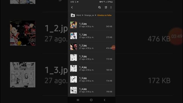 Descargar mangas desde Manga Reader y Convertir imagenes a pdf con Photo Editor desde un teléfono