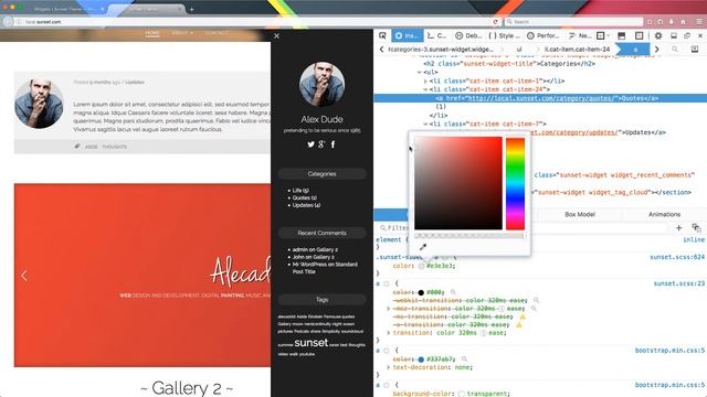 Part 50 - WordPress Theme Development - Dynamic Sidebar - PART 4