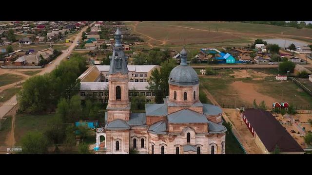 Храмы Астраханской области с квадрокоптера