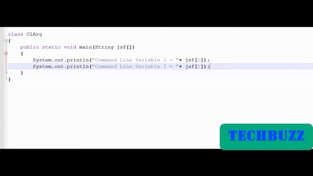 Command Line Arguments || Java Programming