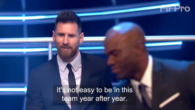 2017 FIFA FIFPro World 11 - what the players say