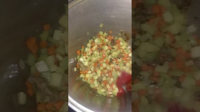 Вкусный ужин на скорую руку.