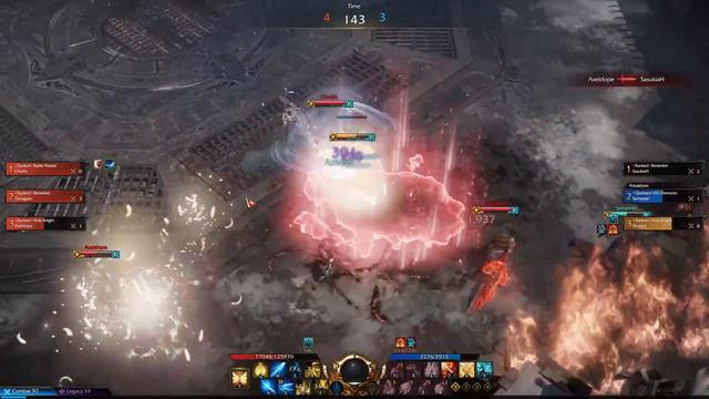 [PvP] Lost Ark Holy Knight / Paladin Ranked Gameplay 3v3 Team Deathmatch (5 games - full length)