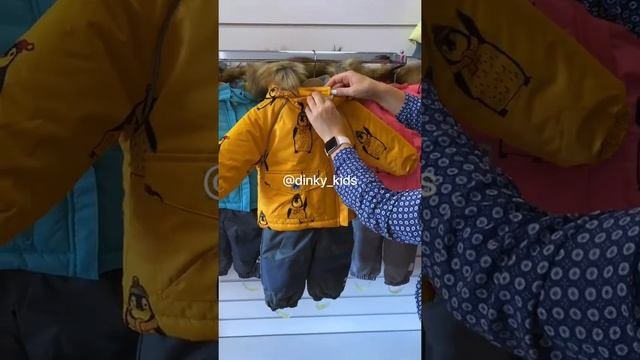 Костюм зимний для девочек и мальчиков «Птенчики» от DINKY Kids