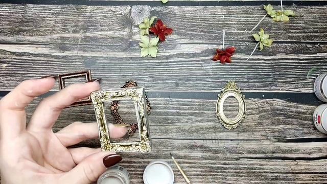 Как задекорировать пластиковые рамки / Скрапбукинг / Миксмедиа