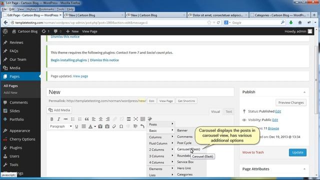 WordPress. Cherry Framework 3.x. How To Use Shortcodes