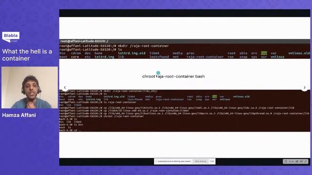 What the hell is a container? - Hamza Affani