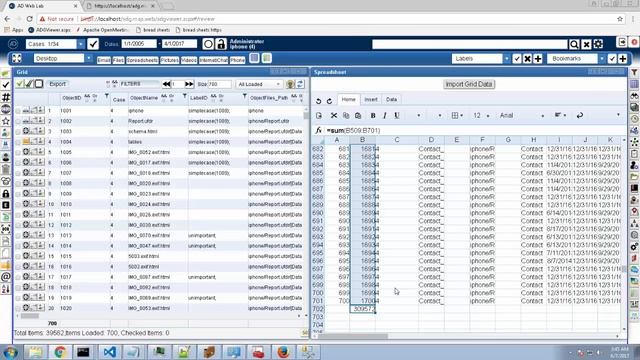 Spreadsheet Feature