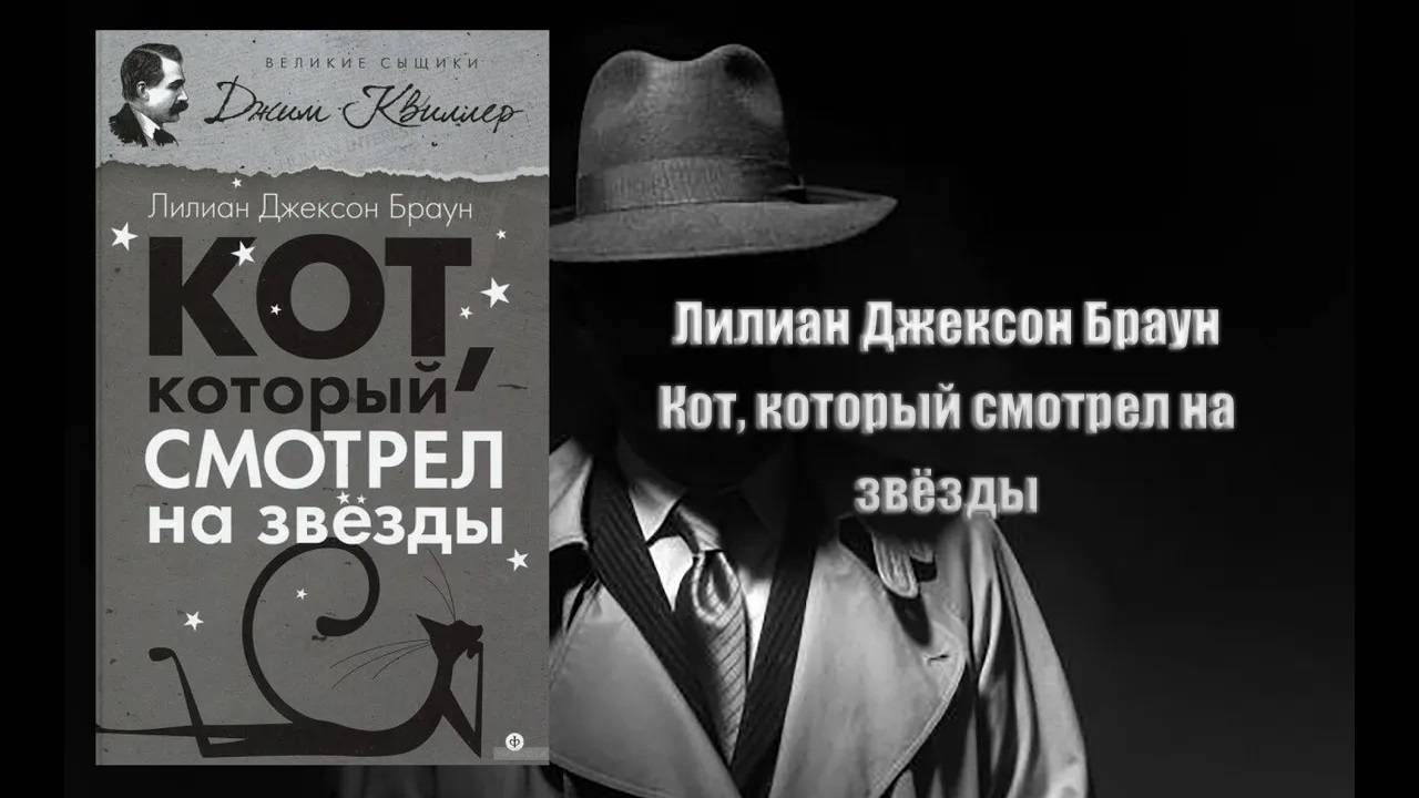 Аудиокнига, Детектив, Кот, который смотрел на звёзды - Лилиан Джексон Браун