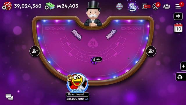 Monopoly Poker - Blackjack