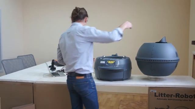 Сборка и установка автоматического кошачьего туалета Литтер-Робот Litter-Robot.ru