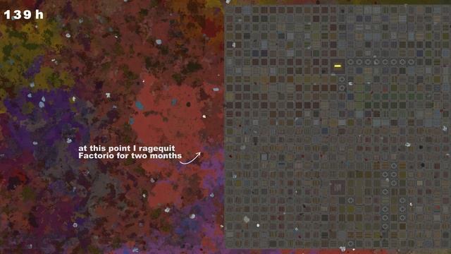 Factorio Timelapse - Biggest Factory Ever 8K Ultra HD