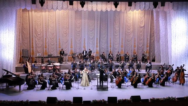 S Yerkimbekov - Suite from ballet ''Eternal fire'', perform K Jumabaeva(solo violin)