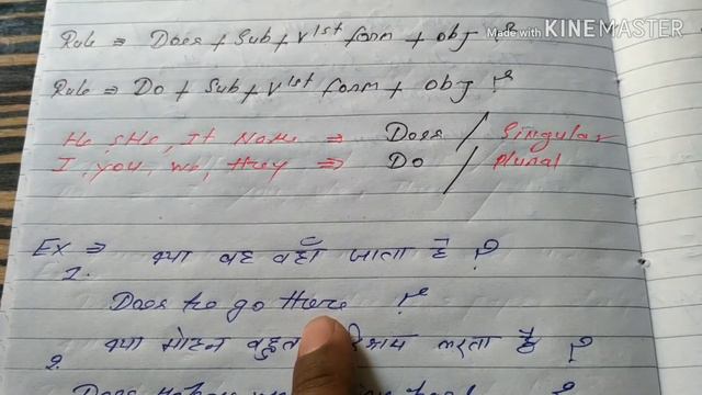 PRESENT INDEFINITE- INTERROGATIVE SENTENCE ! PRESENT SIMPLE INTERROGATIVE SENTENCE !