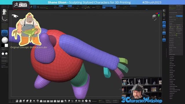 Sculpting Stylized Characters with Shane Olson