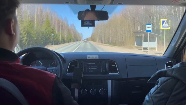 Дорога из Суны в Киров