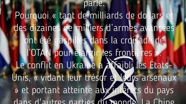 L’expansion de l’OTAN a affaibli les États-Unis