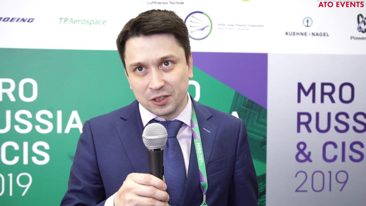 Anton Novopashin, Layher at the MRO Russia & CIS 2019