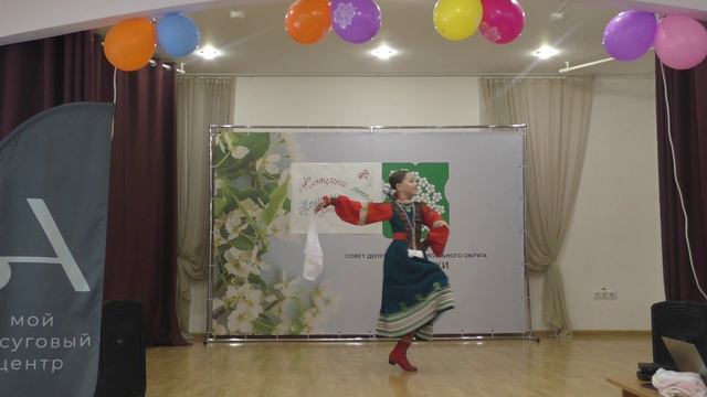 В простом поле | Русский танец | Культурный Центр АТЛАНТ| Москва | Россия