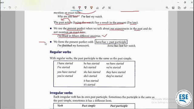 មេរៀនទី 15៖ Present Perfect - Affirmative [Elementary Language Practice]