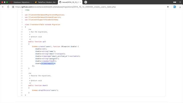 Полный курс Laravel 14 База данных + Миграции (Database Migrations)