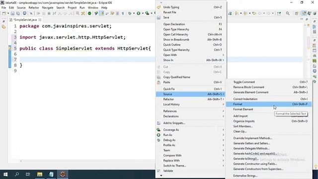 How To Register A Servlet Without web.xml | Jakarta EE 8 Examples | Java Inspires