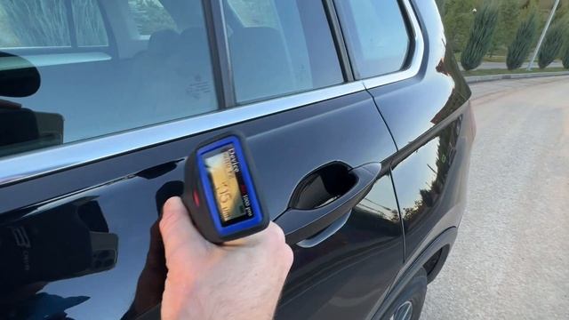 Обзор на VW Tiguan из Германии, замеры толщиномером.