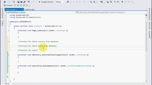 Part 1 - Basic CRUD Functionality with the Entity Framework and ASP.NET Webforms